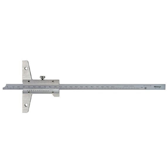 MITUTOYO VERNIER CALIPER DEPTH GAUGE 0-200MM 0.05MM 527-202
