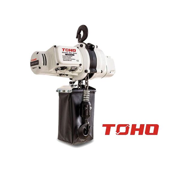 TOHO ELECTRIC CHAIN HOIST 240V 3M 0.5 TON TECH0053