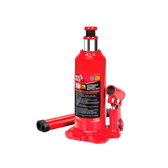 TORIN BIG RED WELDED BOTTLE JACK 10 TON JACB-TH91004