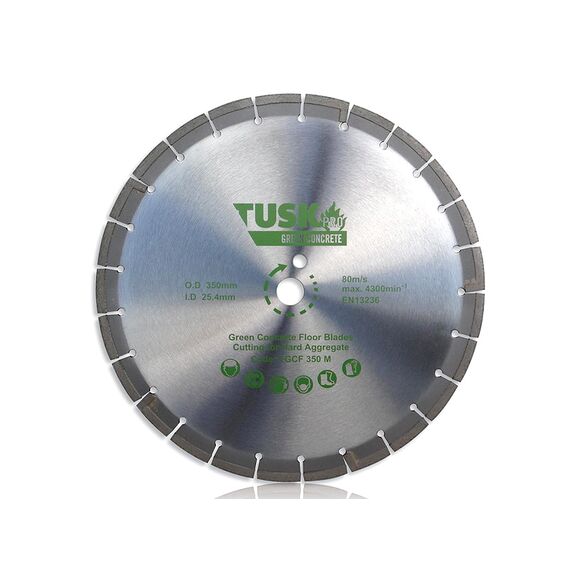 TUSK GREEN CONCRETE FLOOR BLADE 410MM MIDDLE TGCF410M