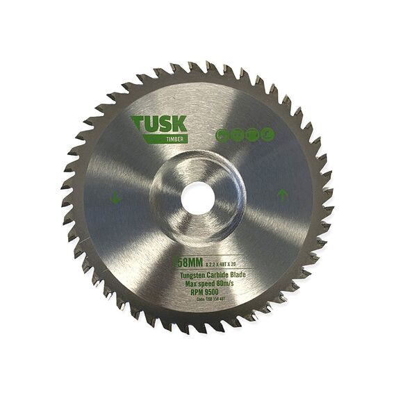 TUSK JAMB SAW BLADE 158MM 36T TJSB15836T