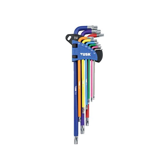 TUSK TORX KEY SET 9 PIECE TKS9T