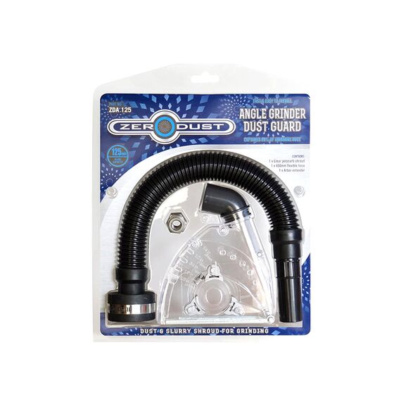 TUSK ZERODUST ANGLE GRINDER DUST GUARD 125MM ZDA125