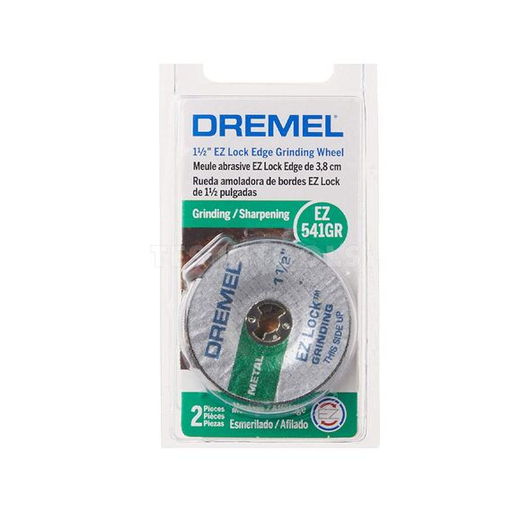 DREMEL EZ LOCK METAL GRINDING WHEEL 38MM 2 PACK EZ541GR 2615E541AC