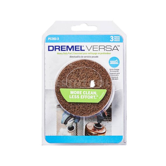 DREMEL VERSA POLISHING DISC PC361-3 3 PACK 2615P361AA