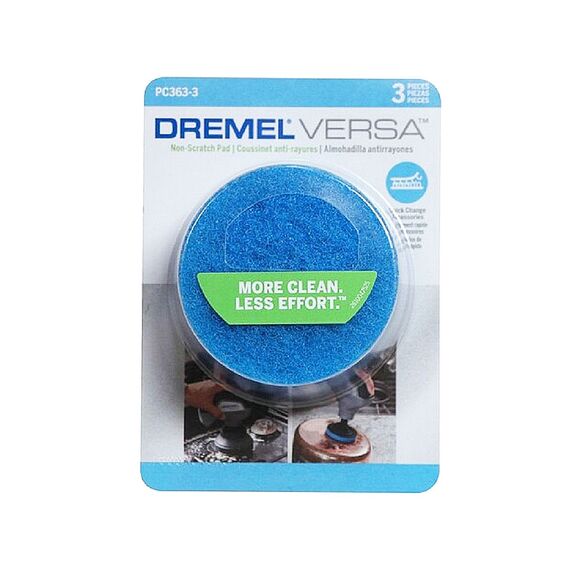 DREMEL VERSA POWER CLEANER NON-SCRATCH PAD PC363-3 3 PACK