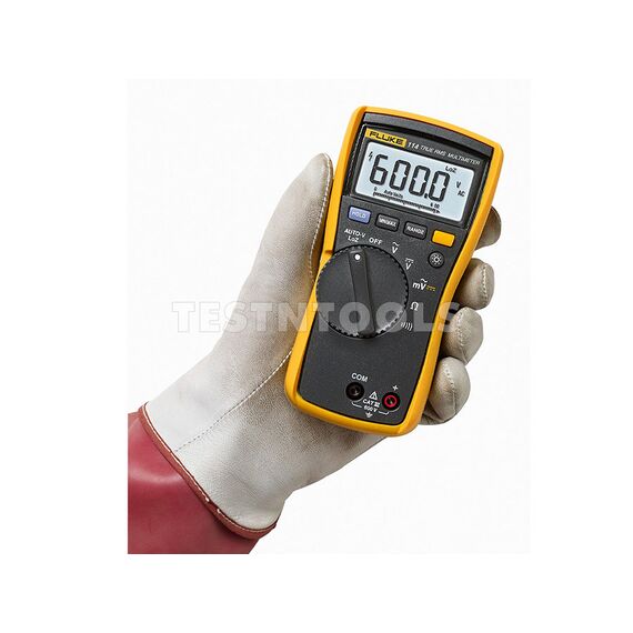 FLUKE 114 ELECTRICAL DIGITAL MULTIMETER TRUE RMS 600V