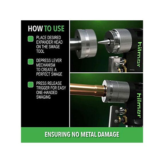 HILMOR COMPACT SWAGE KIT 3/8" TO 7/8"  HIL-1839015