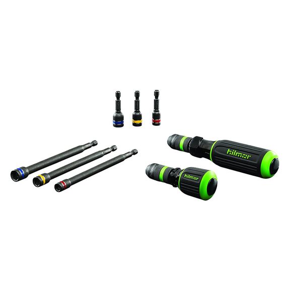 HILMOR FAST CONNECT MAGNETIC NUT DRIVER SET HIL-1937911