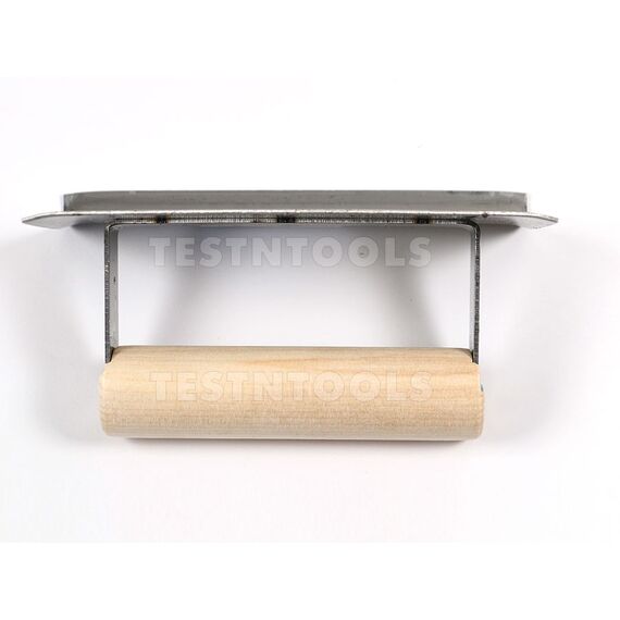 MARSHALLTOWN QLT CARBON STEEL CONCRETE HAND EDGER CURVED ENDS 150MM X 70MM X 10MM MT92