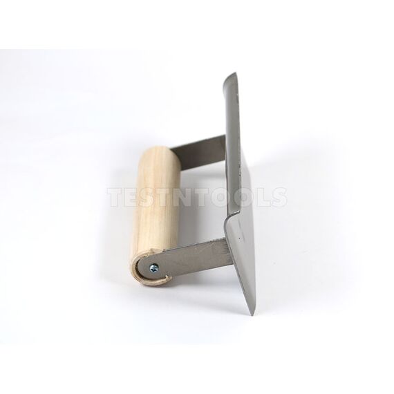 MARSHALLTOWN QLT CARBON STEEL CONCRETE HAND EDGER CURVED ENDS 150MM X 70MM X 10MM MT92