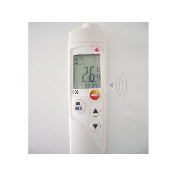TESTO DIGITAL FOOD THERMOMETER SET WITH TOPSAFE 106-T3, 2 TESTO DIGITAL FOOD THERMOMETER SET WITH TOPSAFE 106-T3
