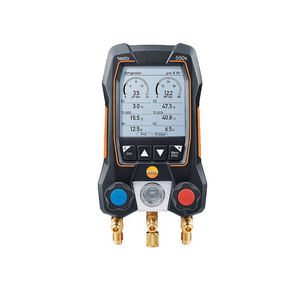 TESTO DIGITAL MANIFOLD BASIC KIT 550