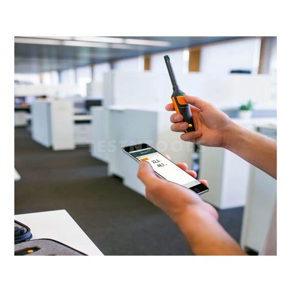TESTO THERMOHYGROMETER WITH SMART PROBE APP 605I