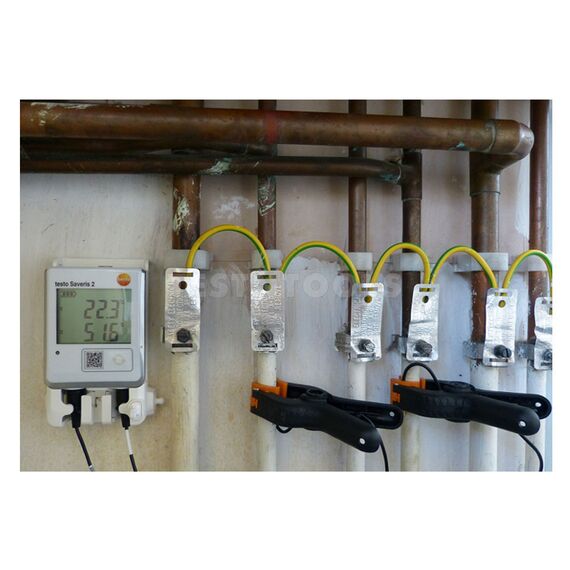 TESTO WIFI DATA LOGGER WITH 2 EXTERNAL TC TEMPERATURE PROBE SAVERIS 2-T3