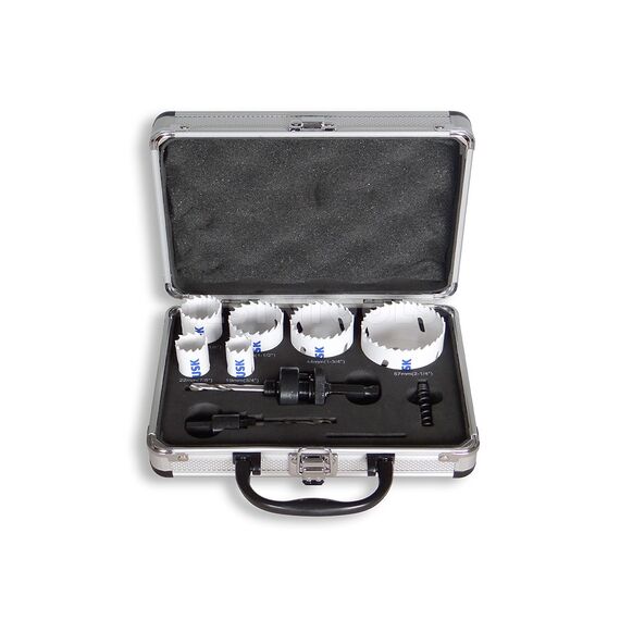 TUSK BI-METAL HOLE SAW SET FOR PLUMBER 19MM - 57MM 6 PIECE BMH6P
