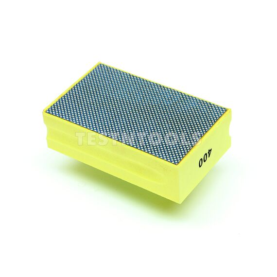 DESIC DIAMOND HAND POLISHING PAD 400 GRIT, 2 DESIC DIAMOND HAND POLISHING PAD 400 GRIT