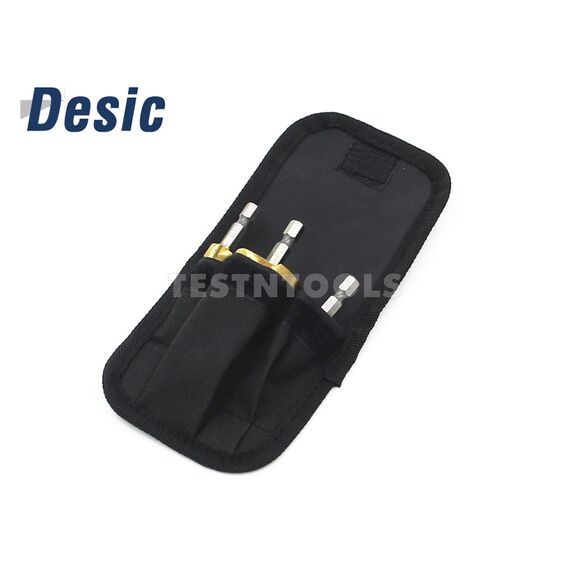 DESIC STEP DRILL SET 3 PIECES SPIRAL FLUTE TIN COATED HEX SHANK 4-32MM, 2 DESIC STEP DRILL SET 3 PIECES SPIRAL FLUTE TIN COATED HEX SHANK 4-32MM