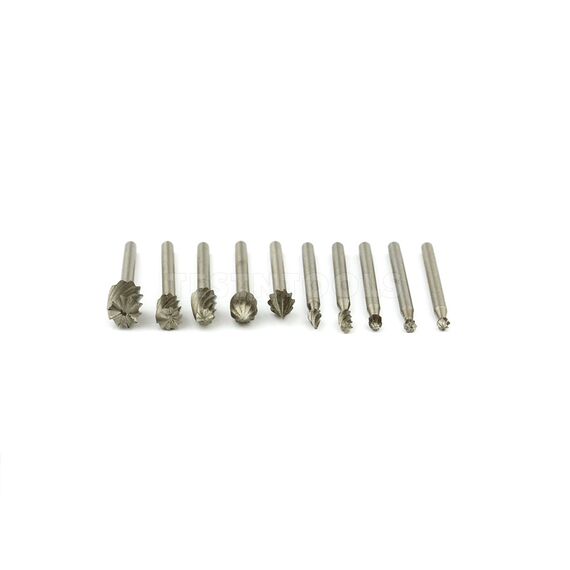 DESIC WOOD CARVING BURR SET 10 PIECES FOR DREMEL