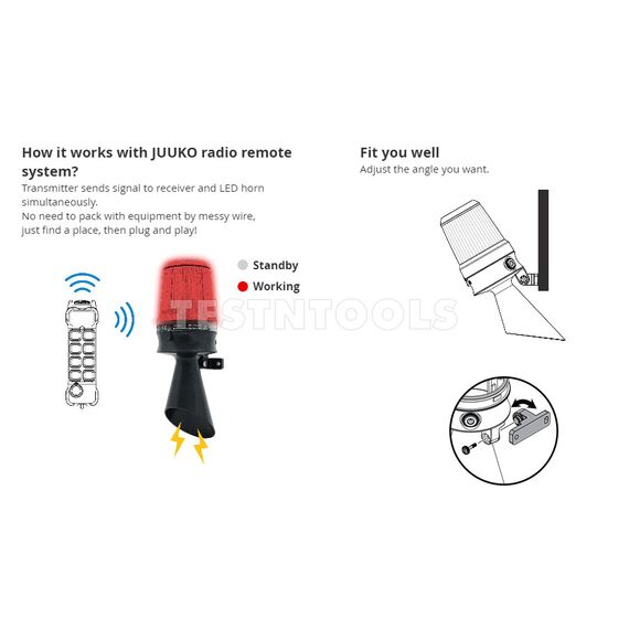 JUUKO WIRELESS LED HORN TA3-W4