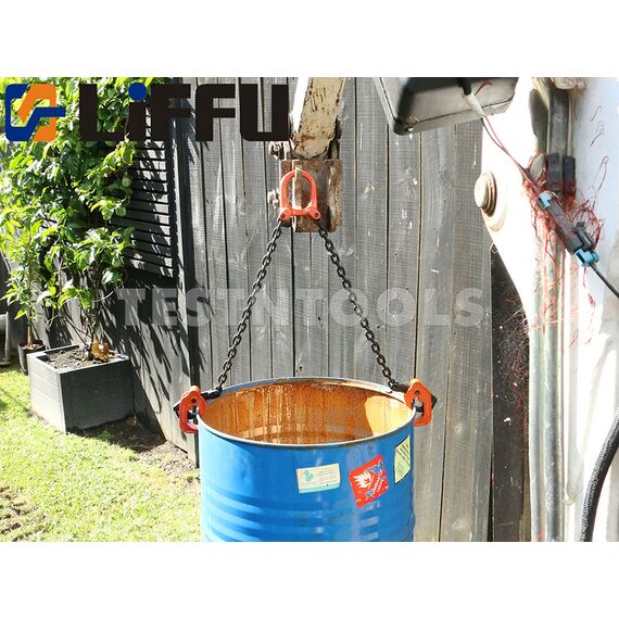 LIFFU DUAL CLAMPING DRUM LIFTER 1000KG