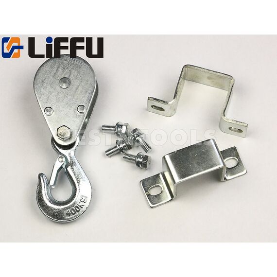 LIFFU ELECTRIC HOIST 12V DC WIRE ROPE 6M 400KG