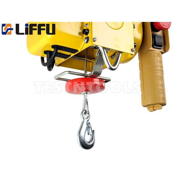 LIFFU ELECTRIC SCAFFOLD HOIST 230V WIRE ROPE 18M 300KG HH300