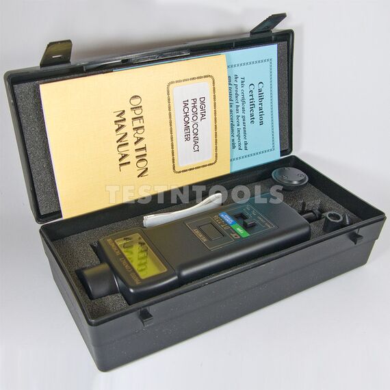 LUTRON DIGITAL TACHOMETER CONTACT AND OPTICAL DT2236, 2 LUTRON DIGITAL TACHOMETER CONTACT AND OPTICAL DT2236