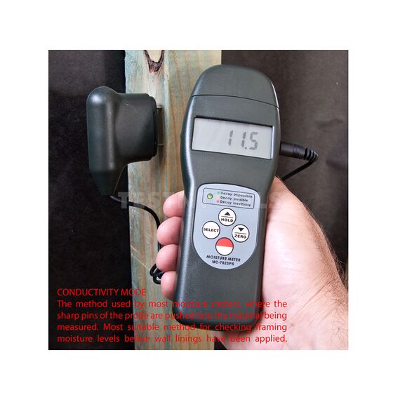 SINSUI DUAL MODE ULTRASONIC MOISTURE METER MC-7825PS