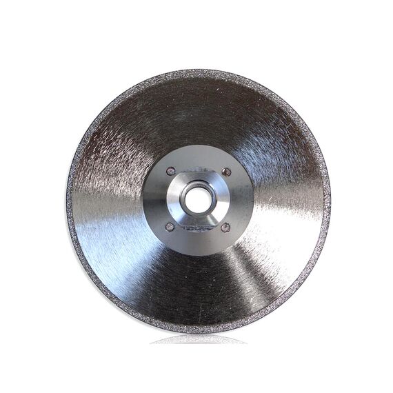 TUSK ELECTROPLATE CG BLADE WITH FLANGE 125MM TCEF125
