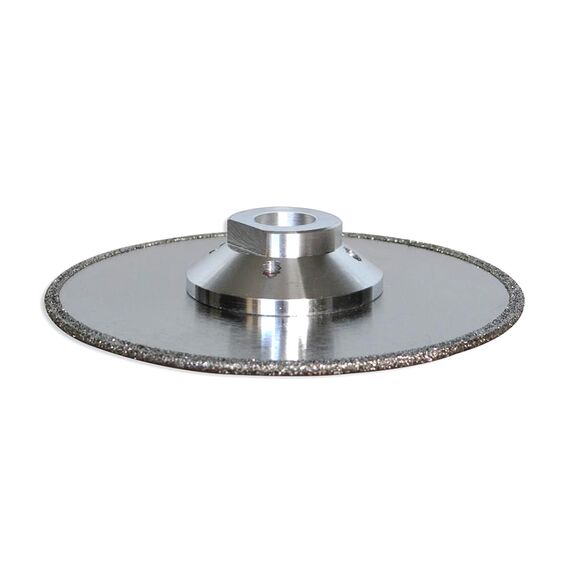 TUSK ELECTROPLATE CG BLADE WITH FLANGE 125MM TCEF125