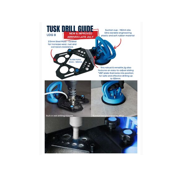 TUSK UNIVERSAL DRILLING GUIDE 4-120MM UDG8
