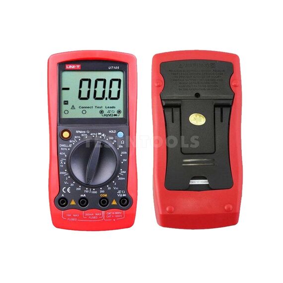 UNI-T AUTOMOTIVE HANDHELD MULTIMETER AC DC VOLTMETER UT105