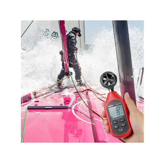 UNI-T DIGITAL MINI ANEMOMETER WIND SPEED METER UT363BT, 6 UNI-T DIGITAL MINI ANEMOMETER WIND SPEED METER UT363BT