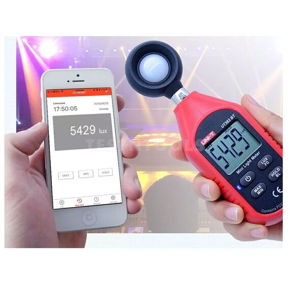 UNI-T DIGITAL MINI LIGHT METER UT383BT, 4 UNI-T DIGITAL MINI LIGHT METER UT383BT