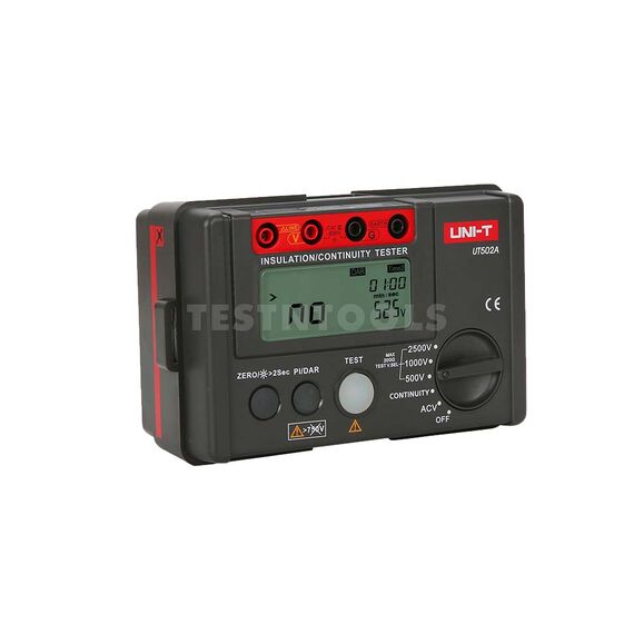 UNI-T INSULATION RESISTANCE TESTER 500V - 2500V UT502A, 2 UNI-T INSULATION RESISTANCE TESTER 500V - 2500V UT502A