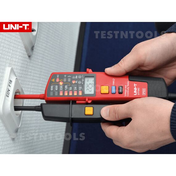 UNI-T VOLTAGE AND CONTINUITY TESTER UT18C