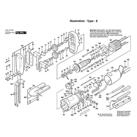 BOSCH GAS18VLI SPARE PART NUMBER 38 - DUST CHAMBER 1619PA5201