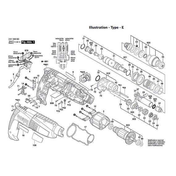 BOSCH GBH2-18E SPARE PART NUMBER 826 - HAMMER PISTON
