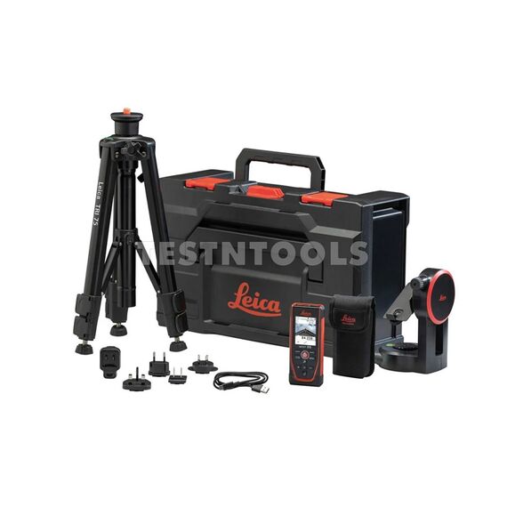 LEICA DISTO D5 PACKAGE LASER DISTANCE METER DUST/WATER PROOF IP54