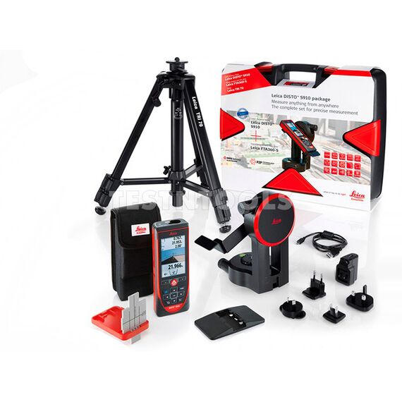 LEICA DISTO S910 P2P PACKAGE MEASURE ANYTHING FROM ANYWHERE 300M +/-1MM