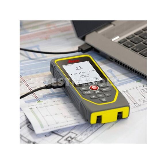 LEICA DISTO X6 LASER DISTANCE METER DUST/WATER/DROP PROOF IP65