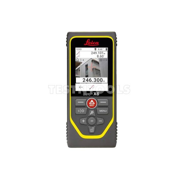 LEICA DISTO X6 PACKAGE LASER DISTANCE METER DUST/WATER/DROP PROOF IP65