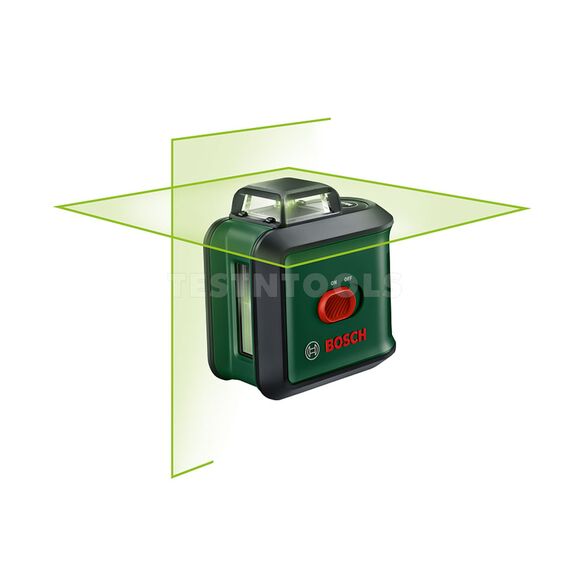 BOSCH CROSS LINE LASER ADVANCED LEVEL 360 SET 0603663B04, 3 BOSCH CROSS LINE LASER ADVANCED LEVEL 360 SET 0603663B04