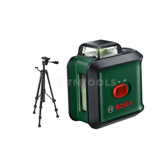 BOSCH CROSS LINE LASER UNIVERSAL LEVEL 360 SET 0603663E03, 2 BOSCH CROSS LINE LASER UNIVERSAL LEVEL 360 SET 0603663E03
