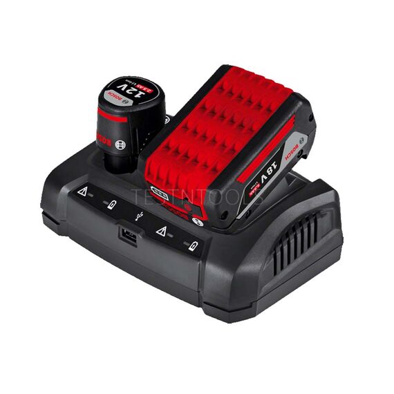 BOSCH BLUE 18V RAPID CHARGER TWIN MULTI-VOLT GAX18V-30 1600A011AB