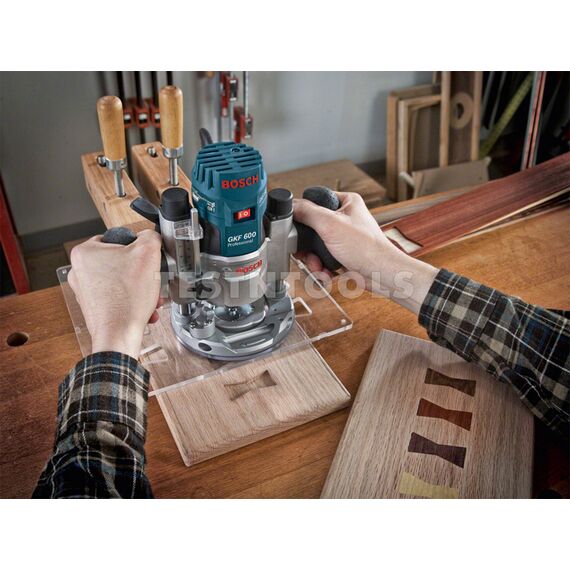 BOSCH ROUTER PLUNGE BASE FOR GKF600 GKF18V-8 TE600, 2 BOSCH ROUTER PLUNGE BASE FOR GKF600 GKF18V-8 TE600