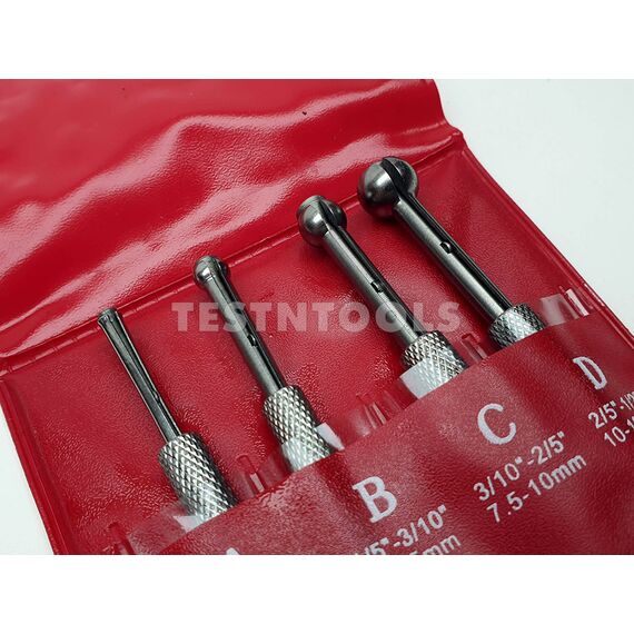 GERIC SMALL BORE GAUGE SET 4 PIECE 4-13MM