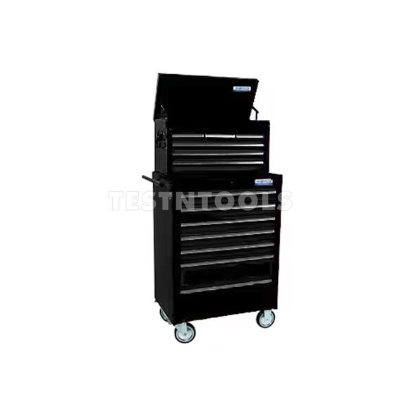 WAYCO TOOL ROLLING CABINET 7 DRAWER BLACK TOCR-W1758B