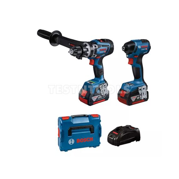 BOSCH 18V 2PC 5.0AH BRUSHLESS COMBO KIT GSB+GDR